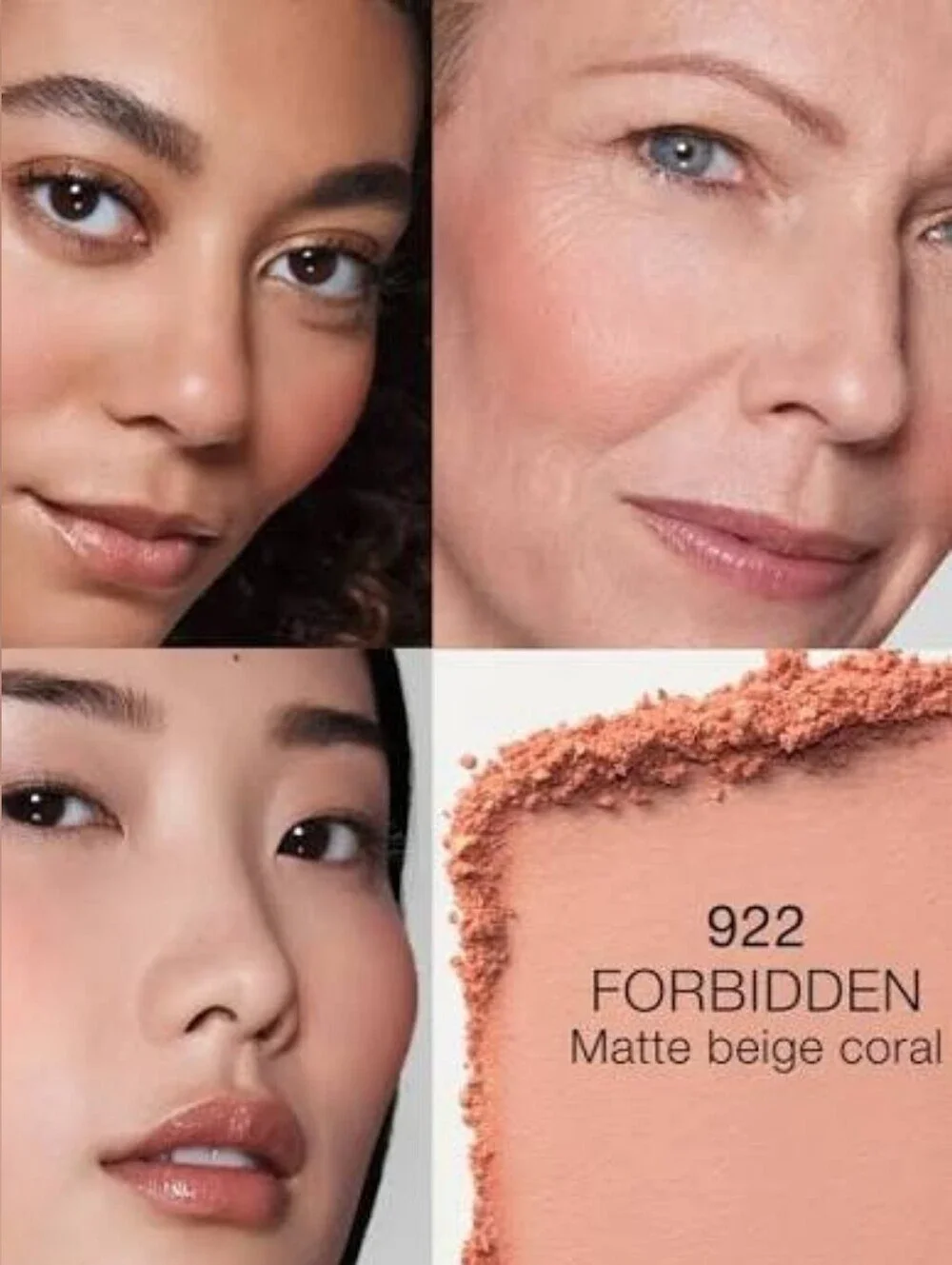 NARS Powder Blush Compact Refillable Packaging In Shade Forbidden